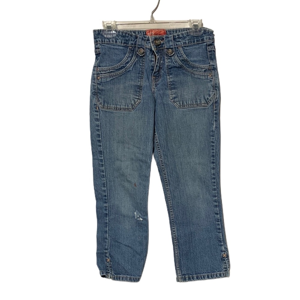 Levi's Blue Ankle Cropped Jeans